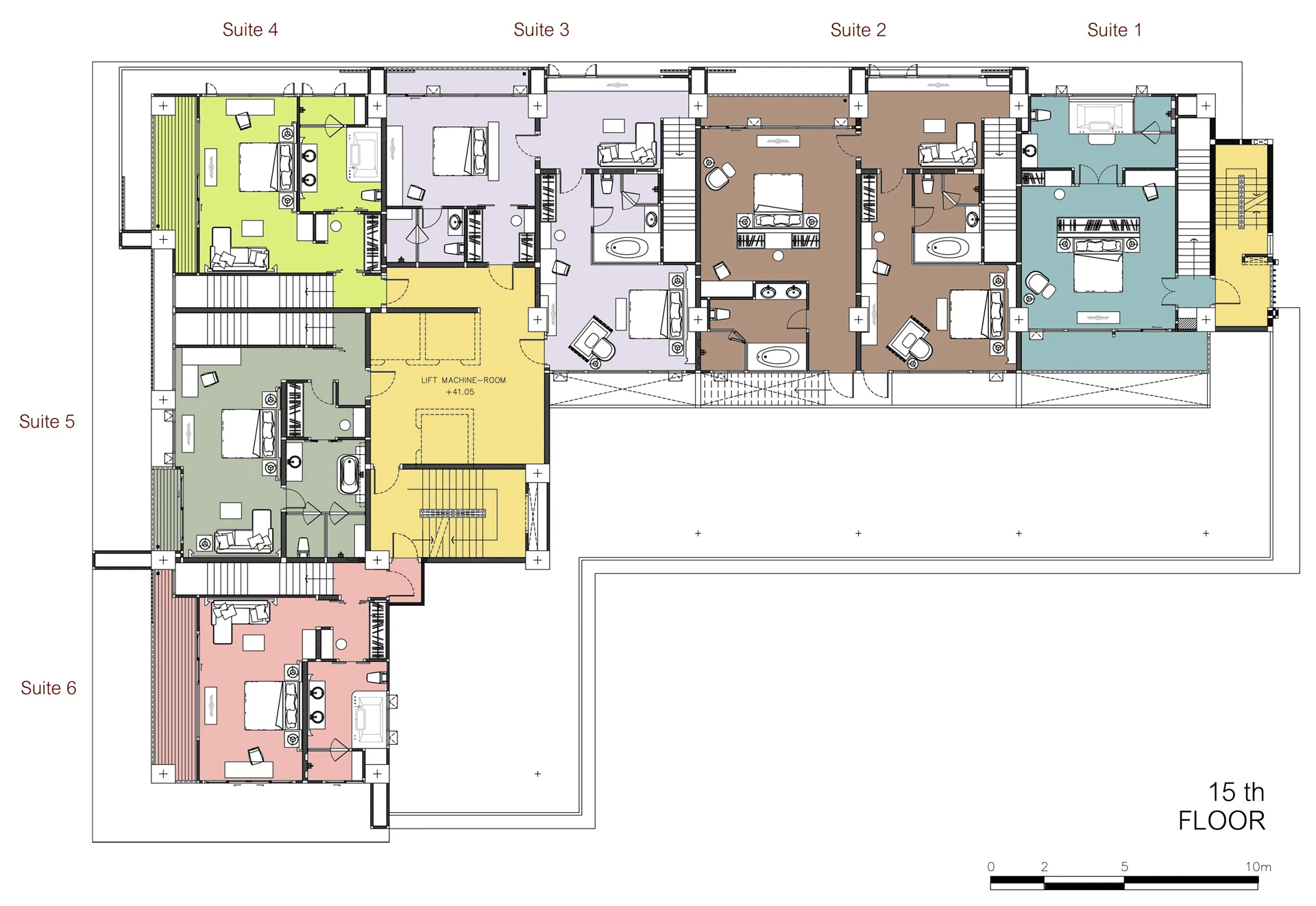 The Shine Condominium 14th floor layout